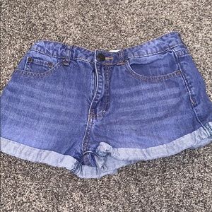 Denim Shorts, Mid-Rise